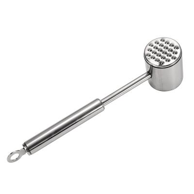 China Sustainable 304 Stainless Steel Meat Hammer Beef Hammer for sale