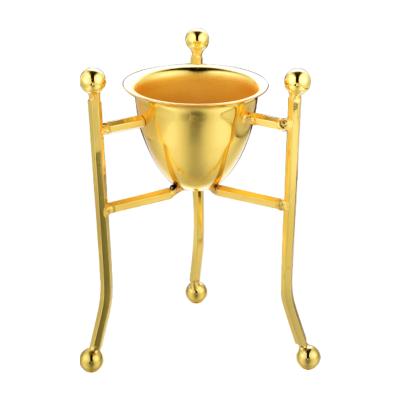 China Professional Manufacture Cheap Gold Three Leg Steamed Egg Rack Viable for sale