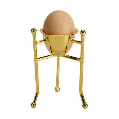 China Professional Manufacture Cheap Gold Three Leg Steamed Egg Rack Viable for sale