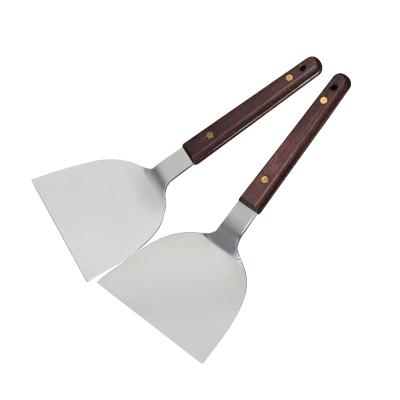 China Japan Production Steak Shovel Fried Egg Pancake Stainless Steel Teppanyaki Stocked Cooking Shovel for sale