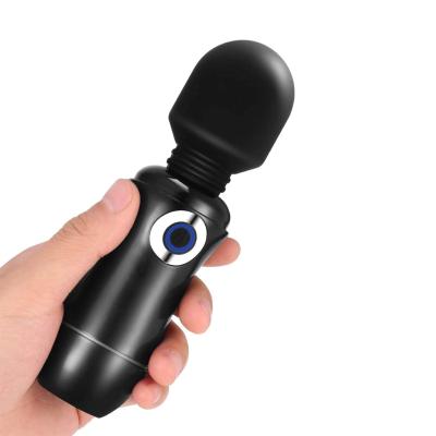 China Powerful Silicone+ABS Stimulator Clitoral Vibrator Adult Sex Toys Massager For Women Mini AV Wand Massager for sale