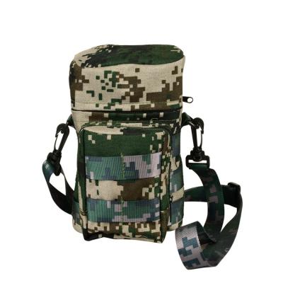 China Durable Outdoor Jungle Camouflage Rucksack Camouflage Tactical Backpack with Kettle Pouch for sale