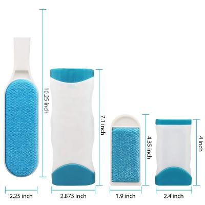 China Amazon Sales Hot Viable Pet Hair Grooming Brush Pet Fur Hair Remover Dog Hair Fiber Remover Brush for sale