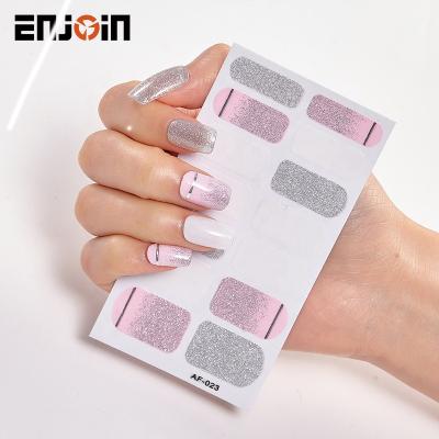 China 100% Nail Polish Stickers ENCOURAGE 2020 3d Custom Nail Wraps Sticker Art Nail Decoration Beauty Sticker Nail Decal for sale