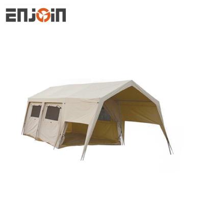 China Outdoor Entertainment ENCOURAGE Waterproof Family Cotton Canvas Camping Bell Tent for sale