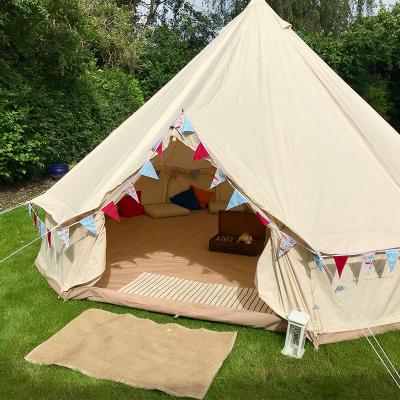 China Outdoor Entertainment ENCOURAGE 3m 4m 5m 6m Canvas Tent Factory Manufacturer Bell Tent for sale