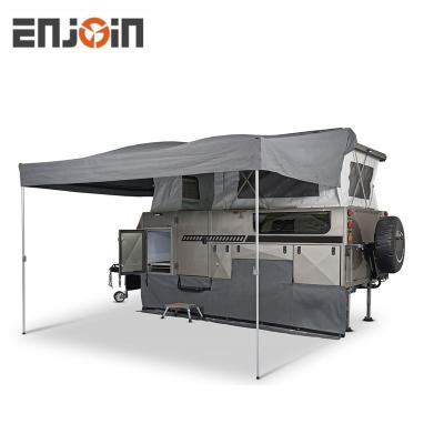 China Outdoor Entertainment ENCOURAGE RV Trailer Tents Car Side Tent Camper Trailer Tent for sale