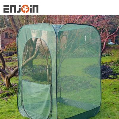 China Custom Size Easily Assembled Anti-bird Nets Cover Pop Up Nets Clear Cage For Fruits And Vegetables 1m x 1m x 1.85m High for sale