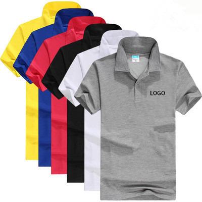 China Polo Club Anti-wrinkle OEM Cotton Polo Shirts Unisex Shirts Golf Workout T-shirt Embroidery Printing Plus Size Blank Mens for sale