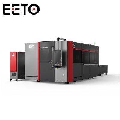 China EETO-FLX GII 6020 High Accuracy 3000-15000W CNC Fiber Laser Strip Cutting Machine with IPG Laser Source for sale