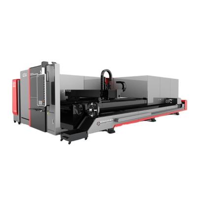 China Laser CUTTING Metal Cutting CNC Laser Cutting Machine With IPG / Raycus Laser 5000w for sale