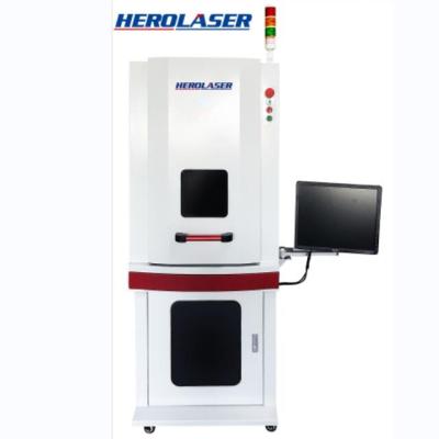 China Garment Shops 3w 5w Desktop UV Laser Marking Machine For Ceramic Sunglasses for sale