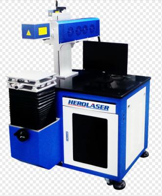 China Garment stores open supplies CO2 laser marking machine no-metal marking low price sales for sale