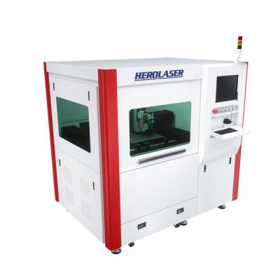 China Small Water Cooled 1000w Fiber Laser Cutting Machine For Pipe Metal Plate Tube for sale