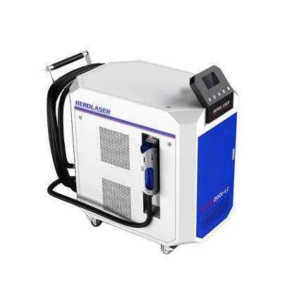 China Stainless steel stripper laser head laser cleaning/cutting/welding machine automobile hubfiber laser cleaning machine for sale