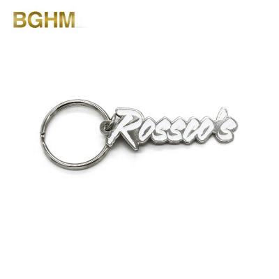 China Europe Customize Soft Letters Key Rings , Metal Metal Enamel Key Chain for sale