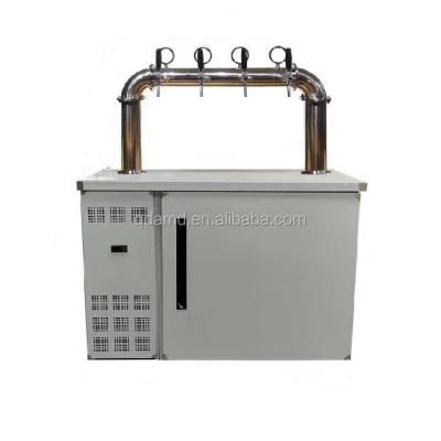 China Automatic Draft Beer Dispenser Kegerator For Mobile Cooling And Dispenser Systems 310L for sale