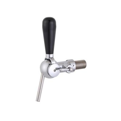 China Ball Shape Beer Tap Dispensing Faucet With Compensator for sale