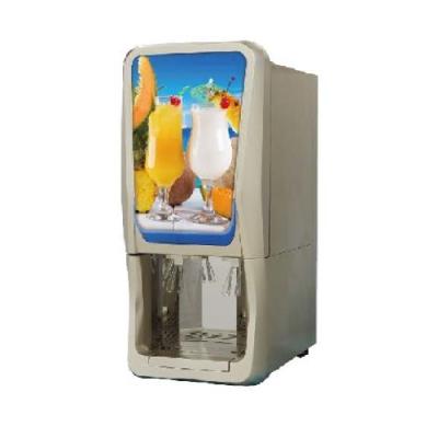 China Front Exterior LED Light To Brand Refrigerated Premix Liquid Dispenser for sale