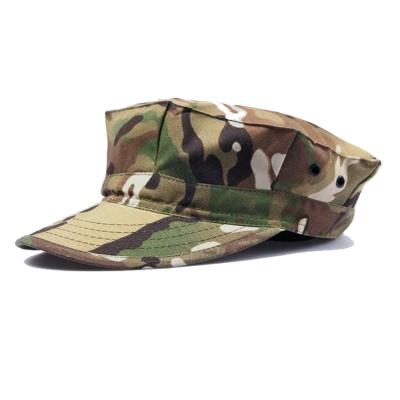 China European and American Style Combat Airsoft Hunter Sniper Hidden Cp Camouflage Military Outdoor Tactical Hat Hunting Octagon Military Hat for sale