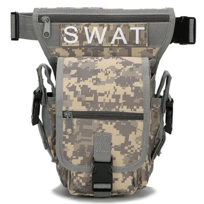 China US Army Men's Fashionable Anti-theft Camouflage Military Tactical Thigh Bag Practical Waist Bag Increasing Waist Hip Leg Hang Hang for sale