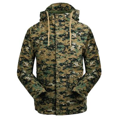 China Wholesale Anti-UV USA Camouflage Men's Fleece Hoodi Jacket G8 Anorak Army Softshell Coat Military Tactical Overcoat for sale