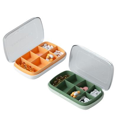 China Pill Organizer Professional OEM Manufacturing Pill Dispenser Organizer Separate Pill Plastic Box 7 Per Days for sale