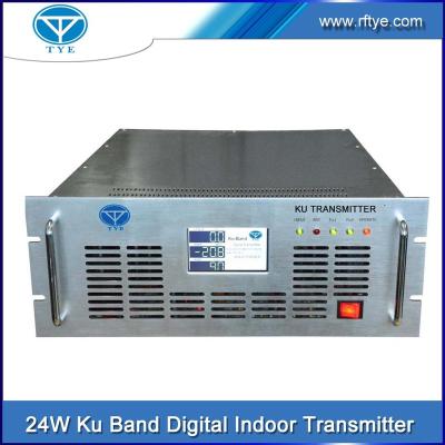 China 24W Ku Band Indoor / Outdoor Microwave BUC Digital TV Transmitter TY-3524A/B for sale