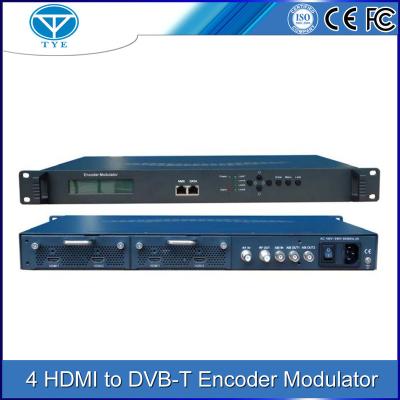 China HD MPEG4 DVB-T Encoder Modulator TY-4134 for sale