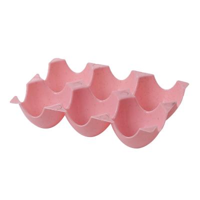 China Viable Refrigerator Egg Storage Container Plastic Tray Laying Storage Egg Box Kitchen Egg Holder for sale