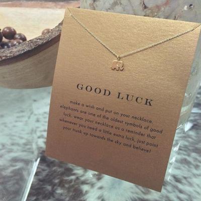 China FASHIONABLE European and American Creative Korean Elephant Flower Cross Sun Alloy Clavicle Chain Necklaces for sale