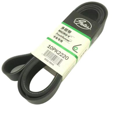 China High Quality European Hot Sale EPDM Truck Parts, Truck Belts, EPDM V-Ribbed Belts 10PK2220 For Sca-nia Trucks 1935422 for sale