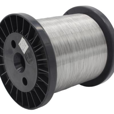 China Nicr Heating Heat Resistant Electrical Wire 60/15 Black Annealed Nickel Chrome Alloy Wrapping Wire 700-900 Bright White Dead Soft Flat Wire for sale