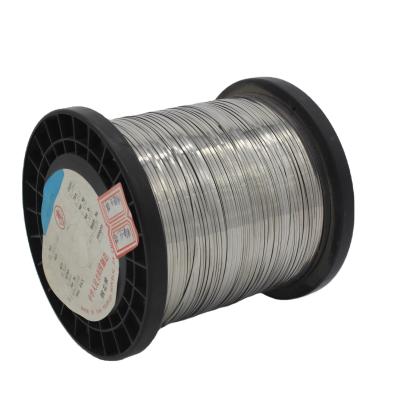 China Ni-Cr Heating Heater Alloys NC 700-900 Black Annealed Wrapping Wire Flat Wire Dead Soft Bright White Cr15Ni60; BEI Width: 0.5-4.5 mm spark for sale