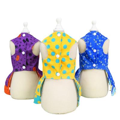 China Manufacturer Stocked Ooopspet Directly Selling Bright and Colorful Modern Design Pet Dress Luxury with Bow Knot for sale