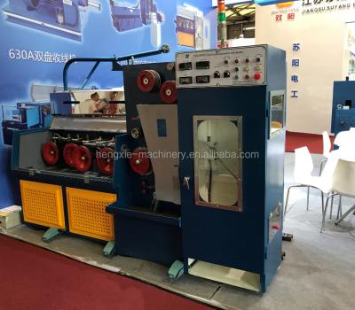 China Construction worksÂ   Easy to Operate 30 TPL Fine Copper Wire Drawing Making Machine with Online Annealer for sale