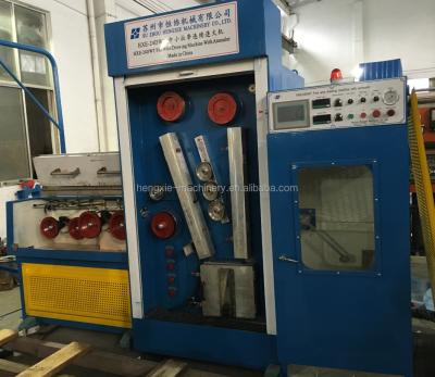 China Factory Wire Drawing Machine , HXE-18DWT Fine Copper Wire Pulling Machine With Continuous Annealer for sale