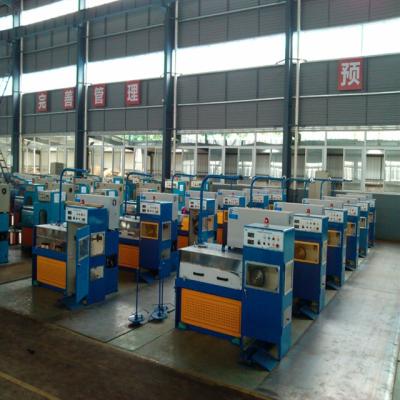 China 22DW horizontal drawing type fine aluminum wire drawing machinery for sale