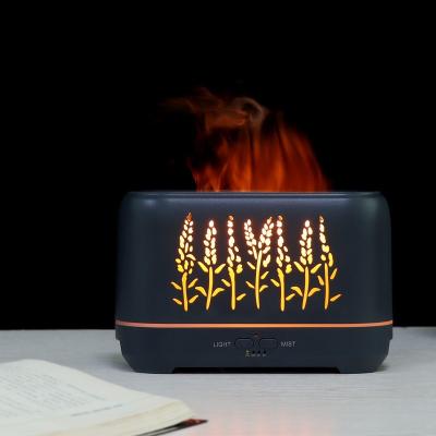 China Auto Shut-off Electric air freshener 3d fire aroma fragrance scent custom essential oil flame diffuser for sale