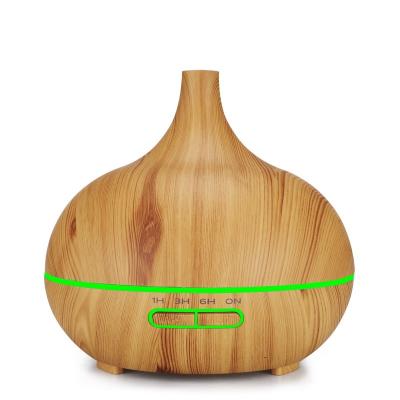 China Auto Shut-off Hot sale light wood grain essential oil diffuser essential home air humidifier for sale