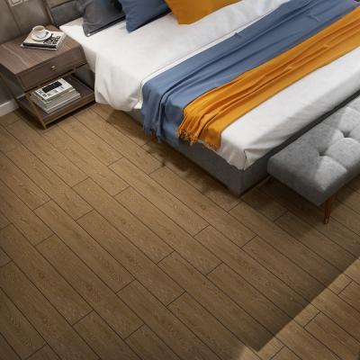 China Rustic Tiles 200x1000mm Matt Glazed Wooden Porcelain Tiles For Interior Floor And Wall for sale