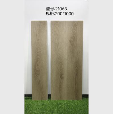 China Modern Competitive New Design Porcelain 200x1000mm High Quality Wood Floor Tiles for sale