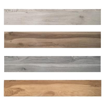 China New Wooden Strip Matt Finished Ceramic Floor Tiles from Rustic Tile Design Wholesale 200x1200mm for sale