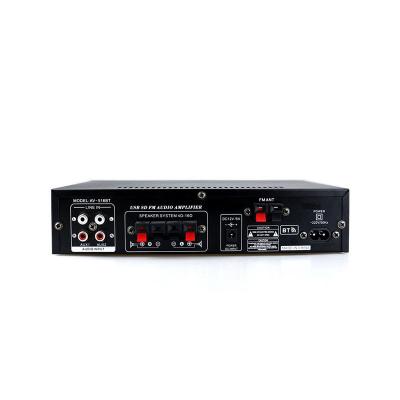 China Cheap price car amplificador power subwoofer music player digital home power amplifier with remote control AV568 for sale