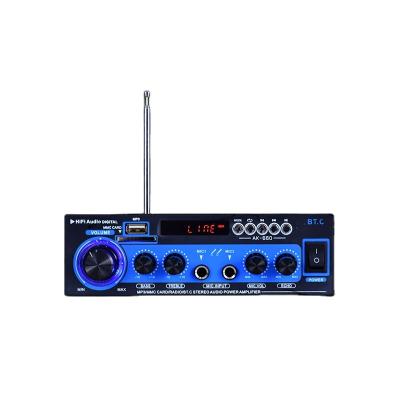 China Cheap Price High Fidelity Digital Audio Stereo Amplifier FM Radio Car Home Low Power Amplifier AK660 for sale