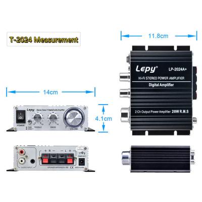 China China Factory Direct High Power T-2024 Home Amplifier 2X20W Audio Audio Amplifier T-2024 for sale