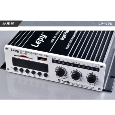 China 2021 Latest Arrival FM Radio Player LP-V9S Car Stereo Wireless HIGH FIDELITY Digital Audio Amplifier LP-V9S for sale