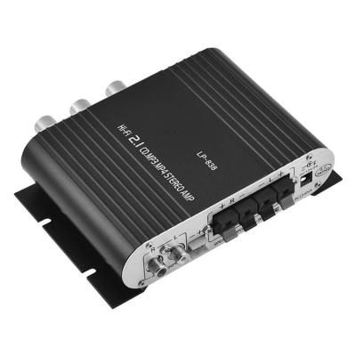 China Wholesale LP-838 2.1 Portable Car Power Amplifier Maid Stereo Subwoofer Audio Amplifier LP-838 for sale