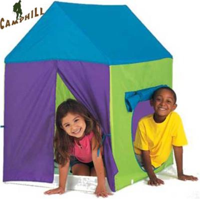 중국 Steel Outdoor Indoor Kids Camping Tent For Kids Play In House Shape 판매용