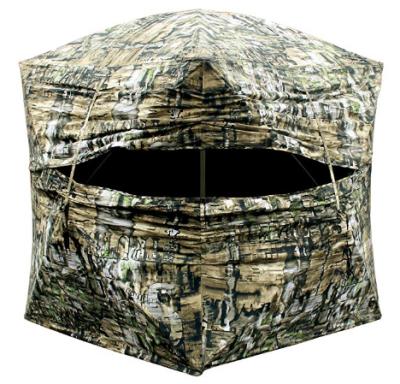 중국 New Portable Outdoor Camping Fiberglass Camouflage Hunting Blind Tent 판매용